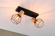 Paulmann Spotlight Lanka   E14   230V max. 2x20W dimmbar Schwarz