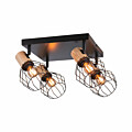 Paulmann Spotlight Lanka   E14   230V max. 4x20W dimmbar Schwarz