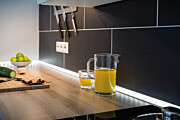 Paulmann LED Strip Profil Delta 1m Alu#Satin