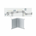 Paulmann LED Strip Profil Duo Verbinder Inside Corner 2er Pack Alu matt