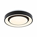 Paulmann LED Deckenleuchte Rainbow mit Regenbogeneffekt    RGBW+ 750lm 230V 22W dimmbar Schwarz#Weiß