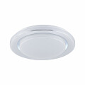 Paulmann LED Deckenleuchte Rainbow mit Regenbogeneffekt    RGBW+ 1600lm 230V 22W dimmbar Chrom#Weiß