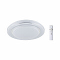 Paulmann LED Deckenleuchte Rainbow mit Regenbogeneffekt    RGBW+ 1600lm 230V 22W dimmbar Chrom#Weiß