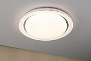 Paulmann LED Deckenleuchte Rainbow mit Regenbogeneffekt    RGBW+ 2800lm 230V 38.5W dimmbar Chrom#Weiß