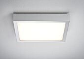 Paulmann LED Panel Lunar  eckig 225x225mm  12.5W 1140lm 3000K Chrom matt