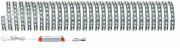 Paulmann MaxLED 500 LED Strip Warmweiß Basisset  10m   50W 550lm/m  2700K 75VA