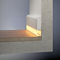 Paulmann LED Strip Einbauprofil Socle Weißer Diffusor 1m Alu eloxiert#Satin
