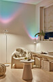 Paulmann LED Stehleuchte 3-Step-Dim Ramos  2700K 840lm / 320lm 7.5 / 1x3.5W Weiß matt#Chrom