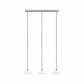 Paulmann Pendelleuchte Parana  GU10   max. 3x40W Weiß#Chrom matt dimmbar