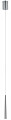 Paulmann LED Pendelleuchte Gutta   2700K 520lm 7W Alu gebürstet