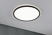Paulmann LED Panel 3-Step-Dim Atria Shine Backlight   rund 420mm  22W 2300lm 4000K Schwarz dimmbar