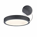 Paulmann LED Panel Cosara  IP44 rund 300mm  15W 1300lm 3000K Dunkelgrau