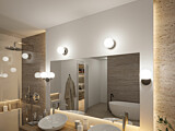 Paulmann Selection Bathroom LED Deckenleuchte Gove IP44  3000K 400lm 230V 5W  Chrom#Satin