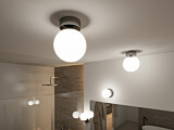 Paulmann Selection Bathroom LED Deckenleuchte Gove IP44  3000K 900lm 230V 9W  Chrom#Satin