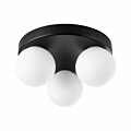 Paulmann Selection Bathroom Deckenleuchte Gove IP44 G9   230V max. 3x20W dimmbar Schwarz matt#Satin