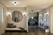 Paulmann Selection Bathroom LED Pendelleuchte Gove IP44  9W Schwarz matt#Satin