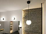 Paulmann Selection Bathroom LED Pendelleuchte Gove IP44  9W Schwarz matt#Satin