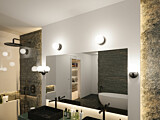 Paulmann Selection Bathroom LED Wandleuchte Gove  IP44  3000K 400lm 230V 5W  Schwarz matt#Satin
