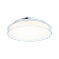 Paulmann Selection Bathroom LED Deckenleuchte Luena IP44  3000K 860lm 230V 16.5W  Glas#Chrom