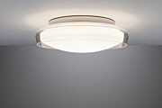 Paulmann Selection Bathroom LED Deckenleuchte Luena IP44  3000K 860lm 230V 16.5W  Glas#Chrom