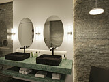Paulmann Selection Bathroom Wandleuchte Luena IP44 E14   230V max. 2x20W dimmbar Chrom#Glas