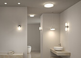 Paulmann Selection Bathroom LED Pendelleuchte Luena IP44  11.5W Glas#Chrom