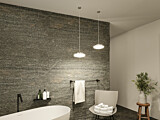 Paulmann Selection Bathroom LED Pendelleuchte Luena IP44  11.5W Glas#Chrom