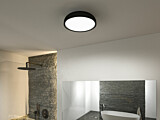 Paulmann Selection Bathroom LED Deckenleuchte Oka IP44  White Switch 950lm 230V 24W  Schwarz matt