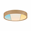 Paulmann Selection Bathroom LED Deckenleuchte Tega  IP44  White Switch 1200lm 230V 22.5W  Holzoptik