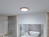 Paulmann Selection Bathroom LED Deckenleuchte Tega  IP44  White Switch 1200lm 230V 22.5W  Holzoptik