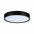 Paulmann Selection Bathroom LED Deckenleuchte Tega  IP44  White Switch 1200lm 230V 22.5W  Schwarz matt