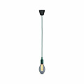 Paulmann Neordic Pendelleuchte Ketil  E27   max. 60W Grün#Schwarz dimmbar Silikon#Kunststoff
