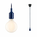 Paulmann Neordic Pendelleuchte Ketil  E27   max. 60W Nachtblau#Schwarz dimmbar Silikon#Kunststoff