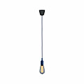 Paulmann Neordic Pendelleuchte Ketil  E27   max. 60W Nachtblau#Schwarz dimmbar Silikon#Kunststoff