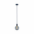 Paulmann Neordic Pendelleuchte Tilla  E27   max. 60W Nachtblau dimmbar Metall