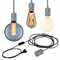 Paulmann Neordic Pendelleuchte Tilla inkl. Stecker  E27   max. 20W Alu dimmbar Metall