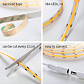 Paulmann SimpLED LED Strip Full-Line COB Komplettset 3m   11W 500lm/m 384LEDs/m 3000K 12VA