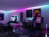 Paulmann EntertainLED USB LED Strip TV-Beleuchtung 65 Zoll 2.4m   4W  60LEDs/m RGB+
