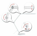 Paulmann LED Schreibtischleuchte 3-Step-Dim FlexBar  White Switch 700lm 9.5W Weiß
