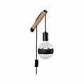 Paulmann Wandleuchte Kian   E27   230V max. 40W dimmbar Holz#Schwarz