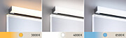 Paulmann LED Spiegelleuchte Tova  IP44  Tunable White 800lm 230V 8.7W dimmbar Chrom#Weiß