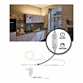 Paulmann SimpLED Power LED Strip Warmweiß inkl. Dimm/Switch Komplettset 1.5m beschichtet  17W 1060lm/m  3000K 24VA
