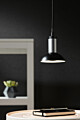 Paulmann Neordic Pendelleuchte Runa   GU10   max. 20W Schwarz#Anthrazit dimmbar