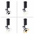 Paulmann Neordic Wand-/Deckenleuchte Runa   GU10   230V max. 20W dimmbar Schwarz#Anthrazit
