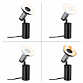 Paulmann Neordic Tischleuchte Runa  GU10   max. 20W Schwarz#Anthrazit