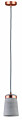 Paulmann Neordic Pendelleuchte Stig  E27   max. 20W Grau#Kupfer matt dimmbar Beton#Metall