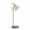 Paulmann Neordic Tischleuchte Orm E27   max. 20W Weiß matt#Gold matt#Grau Metall#Beton