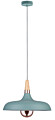 Paulmann Neordic Pendelleuchte Juna  E27   max. 20W Softgrün#Kupfer#Holz dimmbar Metall#Holz