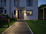 Paulmann House LED Deckenleuchte  IP44 rund 95mm 3000K 4.4W 410lm 230V  Anthrazit Aluminium#Acryl