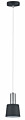 Paulmann Neordic Pendelleuchte Haldar  E14   max. 20W Dunkelgrau#Chrom matt dimmbar Metall